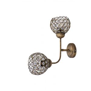 S-20AP CHRIS 2/L BRONZE ΑΠΛΙΚΑ ΓΩΝΙΑ CRYSTALS