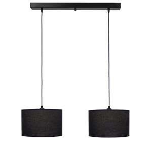 ΗΚ-03RAGA /2L ΜΑΥΡΟ-BL ΜΟΝΤΕΡΝΟ ΦΩΤΙΣΤΙΚΟ ΡΑΓΑ 2ΦΩΤΟ ΚΥΛΙΝΔΡΟΣ