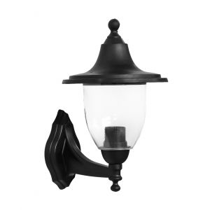 LP-960ΑΝ BLACK PLASTIC ΕΠΙΤΟΙΧΙΟ ΕΞ.ΧΩΡΟΥ Ε/27