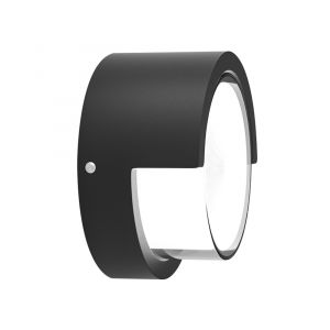 ΦΩΤΙΣΤΙΚΟ ΕΠΙΤΟΙΧΙΟ HER-02 LED BLACK ΕΞΩΤΕΡΙΚΟΥ ΧΩΡΟΥ