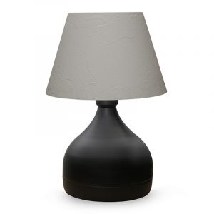 ΕΠΙΤΡΑΠΕΖΙΟ ΦΩΤΙΣΤΙΚΟ PWL-1068 PAKOWORLD Ε27 ΜΑΥΡΟ-ΓΚΡΙ ΛΕΥΚΟ Φ22X32ΕΚ