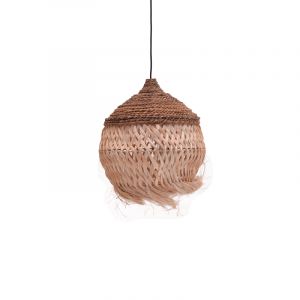 ΦΩΤΙΣΤΙΚΟ ΟΡΟΦΗΣ FIORINE INART ABACA ΣΕ ΦΥΣΙΚΟ ΧΡΩΜΑ Φ35X45ΕΚ