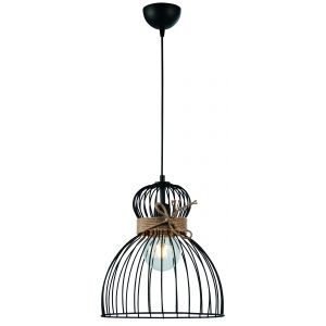 ΦΩΤΙΣΤΙΚΟ ΜΟΝΟΦΩΤΟ ΜΕΤΑΛΛΟ ΜΑΥΡΟ/ΣΧΟΙΝΙ Ε27 Φ30