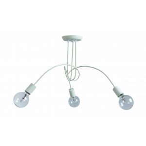 ΦΩΤΙΣΤΙΚΟ ΠΟΛΥΦΩΤΟ 3Φ ΜΕΤΑΛΛΟ ΛΕΥΚΟ Ε27