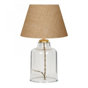 ΦΩΤΙΣΤΙΚΟ ΕΠΙΤΡΑΠΕΖΙΟ ATKINSON MEGAPAP ΥΦΑΣΜΑ/ΠΛΑΣΤΙΚΟ ΧΡΩΜΑ ΚΑΦΕ/ΧΡΥΣΟ 22X14X30ΕΚ.