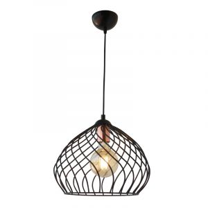 ΦΩΤΙΣΤΙΚΟ ΟΡΟΦΗΣ DENNIS MEGAPAP ΜΕΤΑΛΛΙΚΟ ΜΟΝΟΦΩΤΟ ΧΡΩΜΑ ΜΑΥΡΟ 21X30X70ΕΚ.