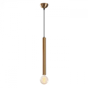 ΦΩΤΙΣΤΙΚΟ ΟΡΟΦΗΣ LIZY I MEGAPAP E27 ΜΕΤΑΛΛΙΚΟ ΜΟΝΟΦΩΤΟ ΧΡΩΜΑ ΧΡΥΣΟ VINTAGE O4X139ΕΚ.