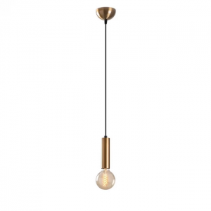 ΦΩΤΙΣΤΙΚΟ ΟΡΟΦΗΣ LIZY MEGAPAP E27 ΜΕΤΑΛΛΙΚΟ ΜΟΝΟΦΩΤΟ ΧΡΩΜΑ ΧΡΥΣΟ VINTAGE O4X111ΕΚ.