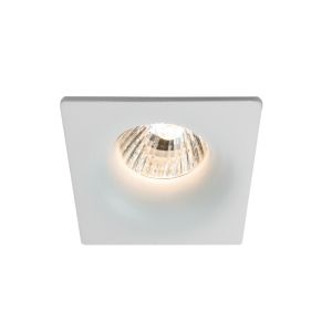 Σποτ τετράγωνο, σταθερό, GU5.3/PAR16, Max 12W (LED), IP65, 8.5x8.5x3.5cm, λευκό