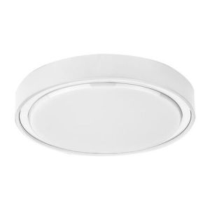 LED ΠΛΑΦΟΝΙΕΡΑ PC ΣΤΡΟΓΓΥΛΗ Φ360mm 28W 4000K IP65 ΛΕΥΚH
