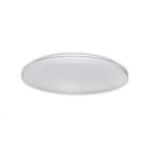 LED ΠΛΑΦΟΝΙΕΡΑ ΣΤΡΟΓΓΥΛΗ 240V 15W Φ280mm 4000Κ IP20 ΛΕΥΚΗ
