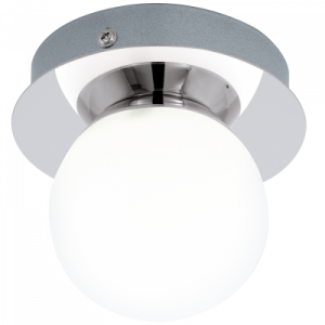 Απλίκα Μονόφωτη Τοίχου /Οροφής  Χρωμέ /Λευκό Mosiano