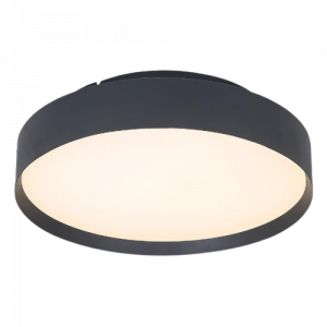 ΠΛΑΦΟΝΙΕΡΑ LED 80W Φ800X110 3000Κ ΜΑΥΡΗ