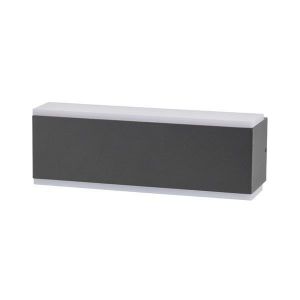 ΑΠΛΙΚΑ ΤΟΙΧΟΥ UP-DOWN  ΑΛΟΥΜΙΝΙΟΥ LED 10W ΓΡΑΦΙΤΗΣ 
