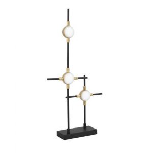 ATOMO BLACK & GOLD METAL & ACRYLIC LED 3 X 2.4 WATT 230 VOLT 504LM 3000K IP20 L: 28 W: 9 H: 52 CM