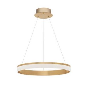 COURTEZ BRONZE ALUMINIUM & ACRYLIC LED 45 WATT 230 VOLT 3375LM 3000K IP20 60 D: 60 H: 150 CM