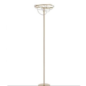 TIRIAC GOLD ALUMINIUM & ACRYLIC LED 28 WATT 230 VOLT 2783LM 3000K IP20 L: 40 H: 160 CM