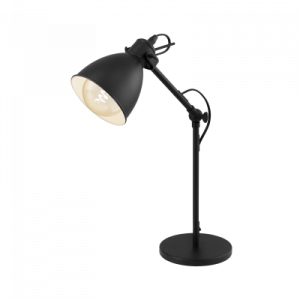 ΕΠΙΤΡΑΠΕΖΙΟ/1 E27 ΜΑΥΡΟ PRIDDY