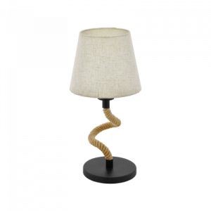 ΕΠΙΤΡΑΠΕΖΙΟ ΦΩΤΙΣΤΙΚΟ 1xE27 ΜΑΥΡΟ /SEIL/CREME 'RAMPSIDE'