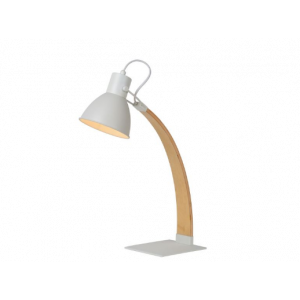 CURF DESKLAMP E27 / 60W ΚΟΝΤΡΑ ΠΛΑΚΕ-ΛΕΥΚΟ