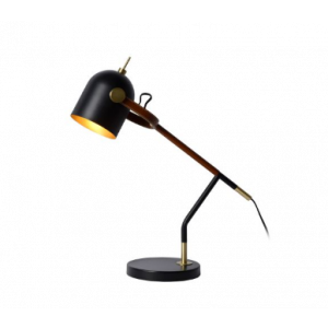 WAYLON ΕΠΙΤΡΑΠΕΖΙΑ ΛΑΜΠΑ E27 / 25W H50 ΜΑΥΡΟ