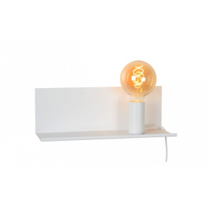SEBO WALL LIGHT E27 / 40W L35 W12 H12CM ΛΕΥΚΟ