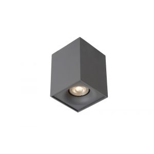 BENTOO-LED SPOT GU10 / 5W L8 W8 H11CM ΓΚΡΙ