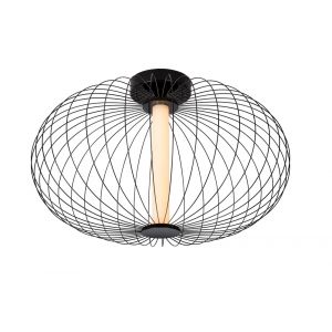 CARBONY ΦΩΤΙΣΤΙΚΟ ΟΡΟΦΗΣ LED 5W 2700K ΜΑΥΡΟ