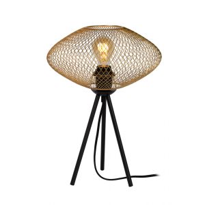 MESH TABLELAMP E27 / 40W ΜΑΤ ΧΡΥΣΟ
