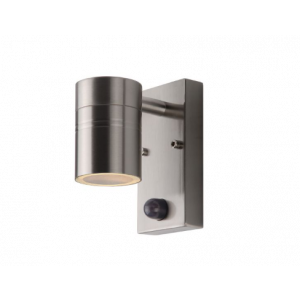 ARNE-LED WALL LIGHT + IR 1XGU10 / 5W SATIN CHROME