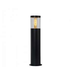 FEDOR BOLLARD LIGHT E27 / 40W H49.5CM ΜΑΥΡΟ