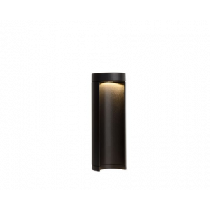 COMBO POST LED 7W IP54 3000K H25 D9CM ΜΑΥΡΟ