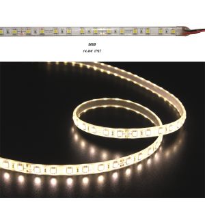 Ταινία LED 5m 24VDC 14.4W/m 60LED/m Θερμό IP67 eco