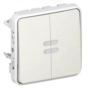 PLEXO IP55 ΜΗΧ ΔΙΑΚ Α/Ρ ΜΕ ΛΥΧΝΙΑ ΛΕΥΚΟΣ