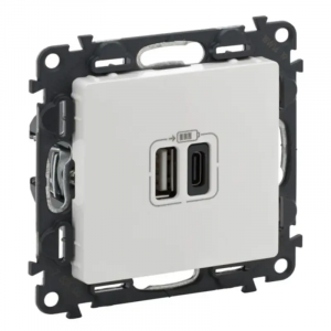 VLIFE ΠΡ 2ΧUSB ΦΟΡΤ A&C 3000MA WHITE