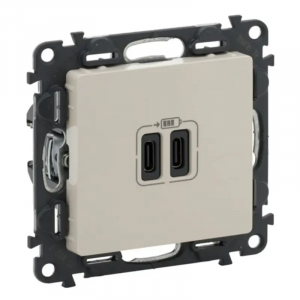 VLIFE ΠΡ 2ΧUSB ΦΟΡΤ ΤΥΠΟΥ C 3000MA IVORY