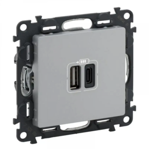 VLIFE ΠΡ 2ΧUSB ΦΟΡΤ A&C 3000MA ALUM