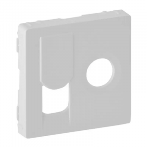 VLIFE ΠΛΑΚ ΠΡ TV+RJ45 WHITE