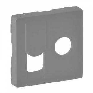 VLIFE ΠΛΑΚ ΠΡ TV+RJ45 ALUM