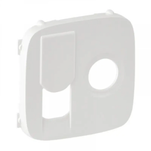 VALLURE ΠΛΑΚ ΠΡ TV+RJ45 WHITE