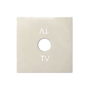 Πλακίδιο Πρίζας TV Μπέζ