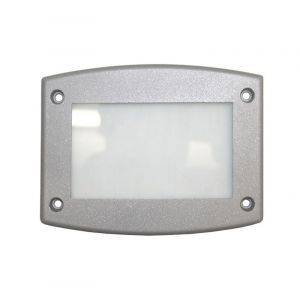 ΠΛΑΙΣΙΟ ΑΛΟΥΜΙΝΙΟΥ ΓΙΑ ΦΩΤΙΣΤΙΚΟ 9674 ΔΙΑΔΡΟΜΟΥ ΟΡΘΟΓΩΝΙΟ ΧΩΝΕΥΤΟ 24LED ΓΚΡΙ