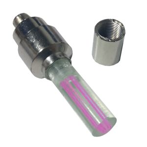 Βαλβίδες LED με Μπαταρία 3xLR1130 Αυτοκινήτου - Μοτοσυκλέτας - Ποδηλάτου Σετ 2 Τεμ. σε Blister Κόκκινο