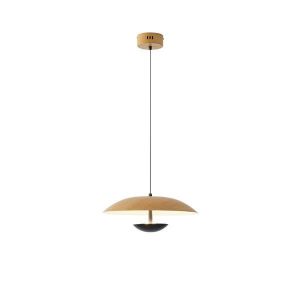 ΦΩΤΙΣΤΙΚΟ ΚΡΕΜΑΣΤΟ ΕΦΕ ΞΥΛΟΥ ΜΟΝΟΦΩΤΟ LED 7W 338Lm 3000K Φ345mm ARTE ILLUMINA APSIS