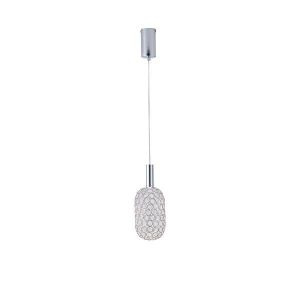 ΦΩΤΙΣΤΙΚΟ ΜΕΤΑΛΛΟ ΜΟΝΟΦΩΤΟ LED 6.3W 648Lm 3000K Φ130X1588mm ΑΣΗΜΙ ARTE ILLUMINA PERFORATO