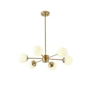 ΦΩΤΙΣΤΙΚΟ ΚΡΕΜΑΣΤΟ 6XΕ27  Max 15W 720X730mm ΛΕΥΚΟ ARTE ILLUMINA PUFF