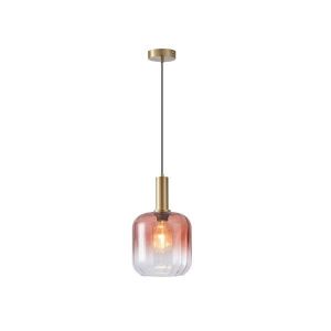 ΦΩΤΙΣΤΙΚΟ ΚΡΕΜΑΣΤΟ ΑΝΑΓΛΥΦΟ ΓΥΑΛΙ 1XΕ27MAX 15W 200X210mmX160cm ΜΕΛΙ ARTE ILLUMINA TOPAZ