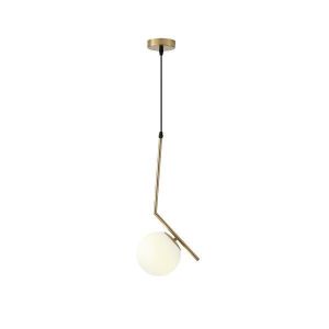 ΦΩΤΙΣΤΙΚΟ ΚΡΕΜΑΣΤΟ ΓΥΑΛΙ 1XE27 Max15w 220X150X1460mm ΛΕΥΚΟ ARTE ILLUMINA ORBA