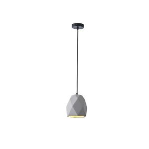 ΦΩΤΙΣΤΙΚΟ ΚΡΕΜΑΣΤΟ ΤΣΙΜΕΝΤΟ 1xΕ27 Max15W 160X160X170mm ΓΚΡΙ ARTE ILLUMINA ARME