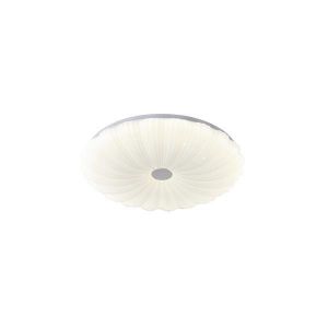 ΠΛΑΦΟΝΙΕΡΑ ΠΛΑΣΤΙΚΗ LED 60W 4680Lm 3CCT(3000-4000-6000K) Φ480x75mm ΛΕΥΚΟ ARTE ILLUMINA MOTIVO